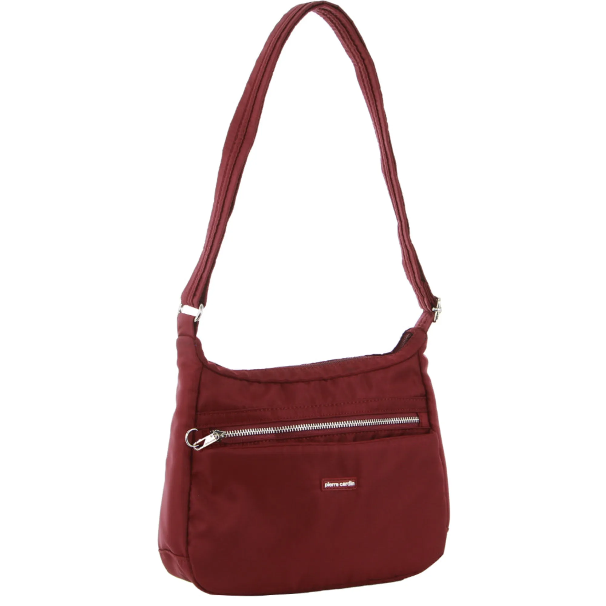 Pierre Cardin Anti-Theft Crossbody bag 2642 Wine