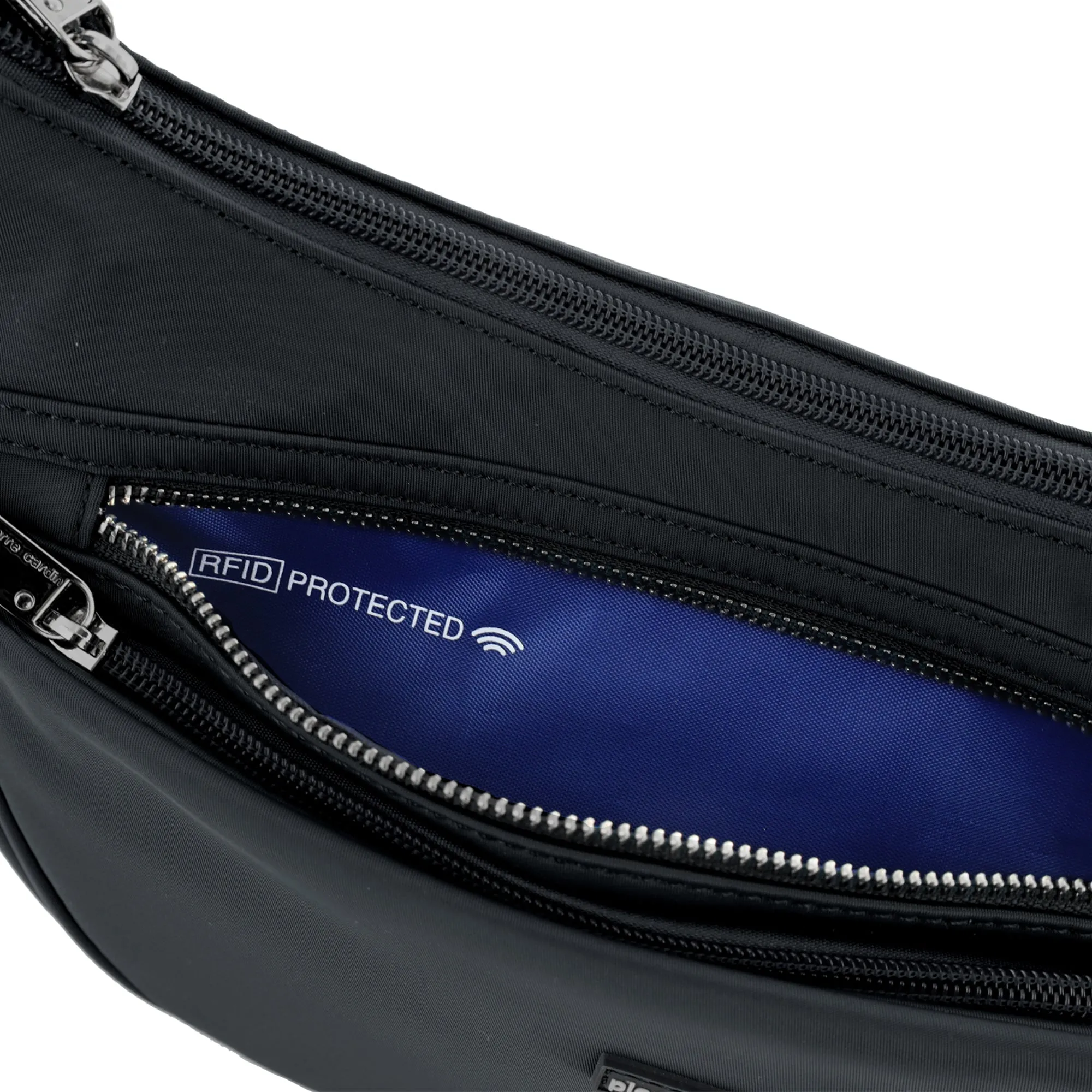Pierre Cardin Anti-Theft Crossbody bag 3942 Black