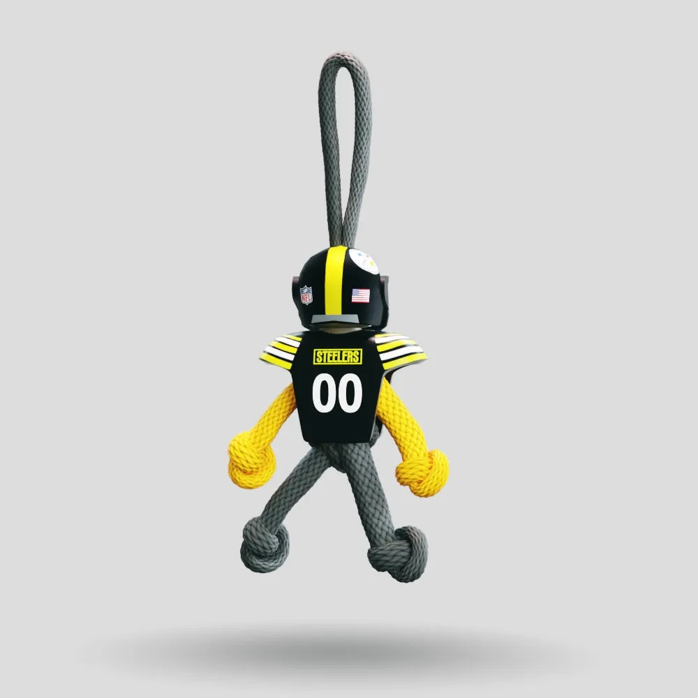 Pittsburgh Steelers Paracord Buddy Keychain
