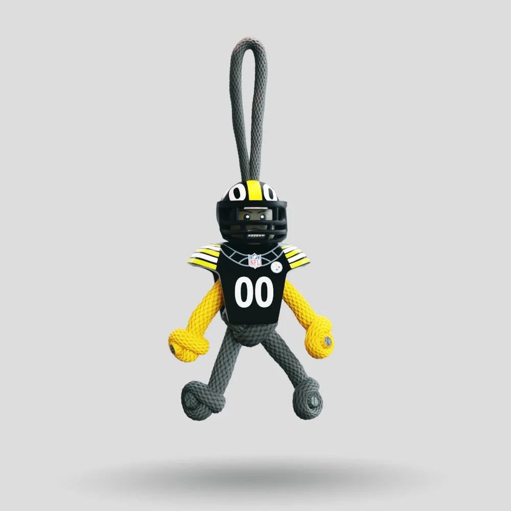 Pittsburgh Steelers Paracord Buddy Keychain