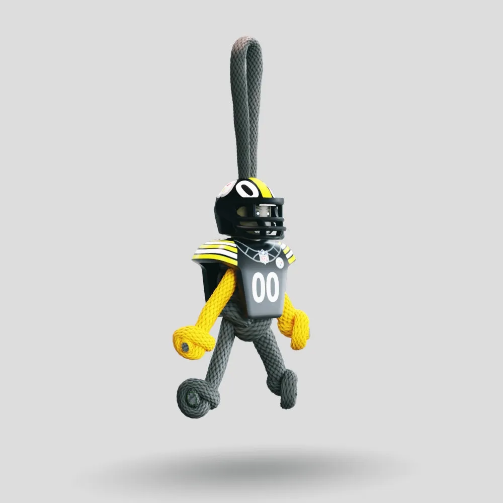 Pittsburgh Steelers Paracord Buddy Keychain