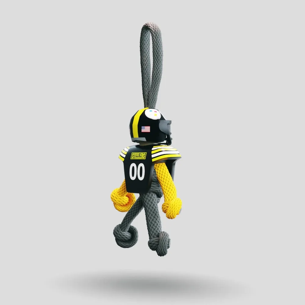 Pittsburgh Steelers Paracord Buddy Keychain
