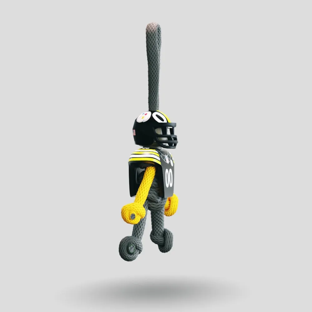 Pittsburgh Steelers Paracord Buddy Keychain