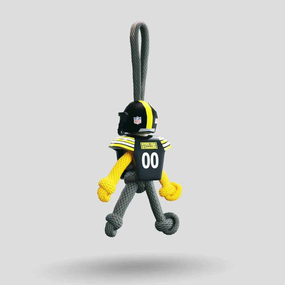 Pittsburgh Steelers Paracord Buddy Keychain