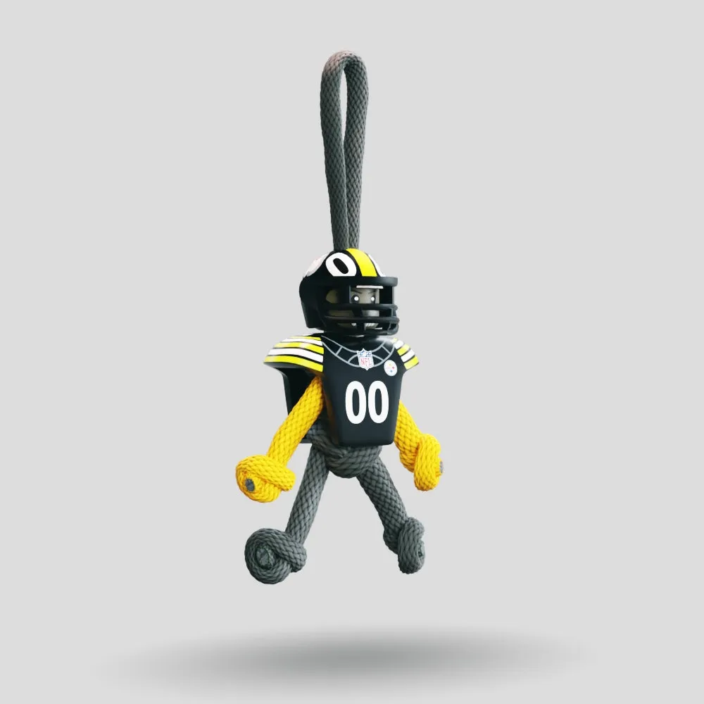 Pittsburgh Steelers Paracord Buddy Keychain