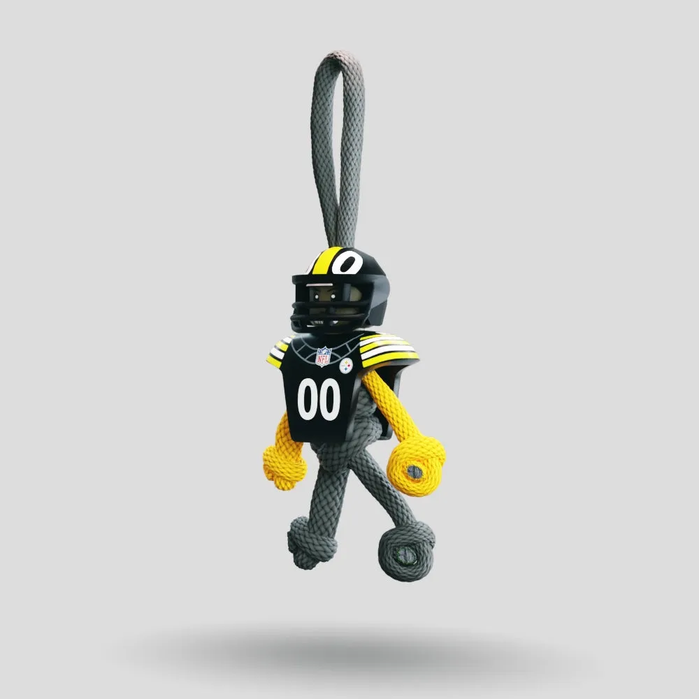 Pittsburgh Steelers Paracord Buddy Keychain