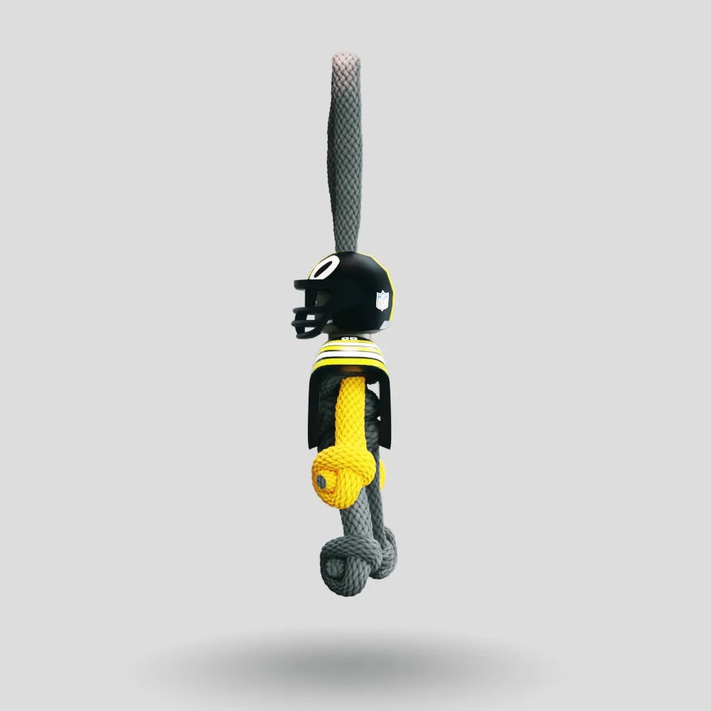 Pittsburgh Steelers Paracord Buddy Keychain