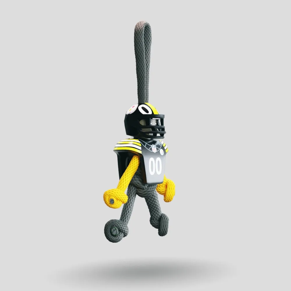 Pittsburgh Steelers Paracord Buddy Keychain