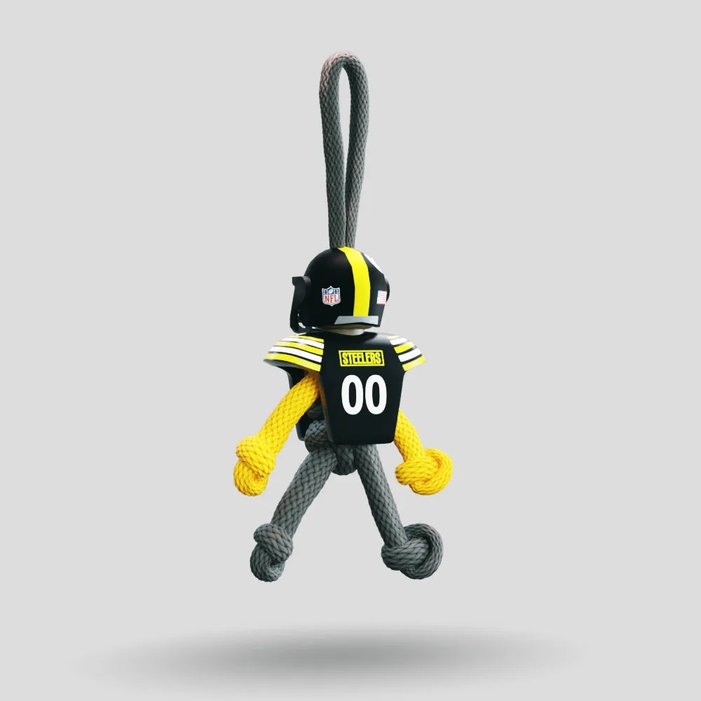 Pittsburgh Steelers Paracord Buddy Keychain