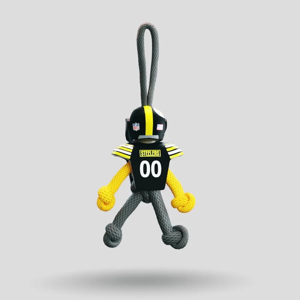 Pittsburgh Steelers Paracord Buddy Keychain