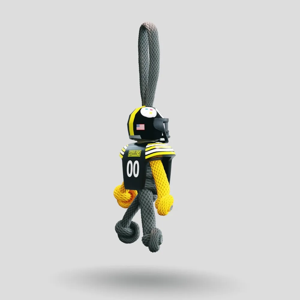 Pittsburgh Steelers Paracord Buddy Keychain