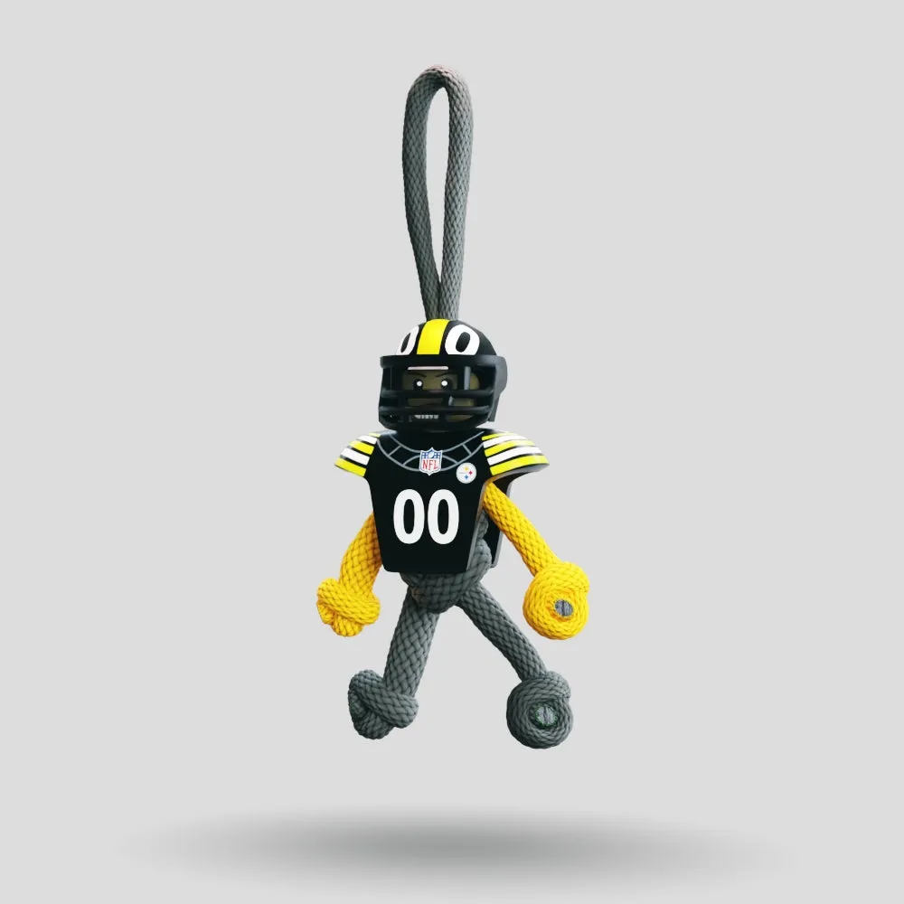 Pittsburgh Steelers Paracord Buddy Keychain
