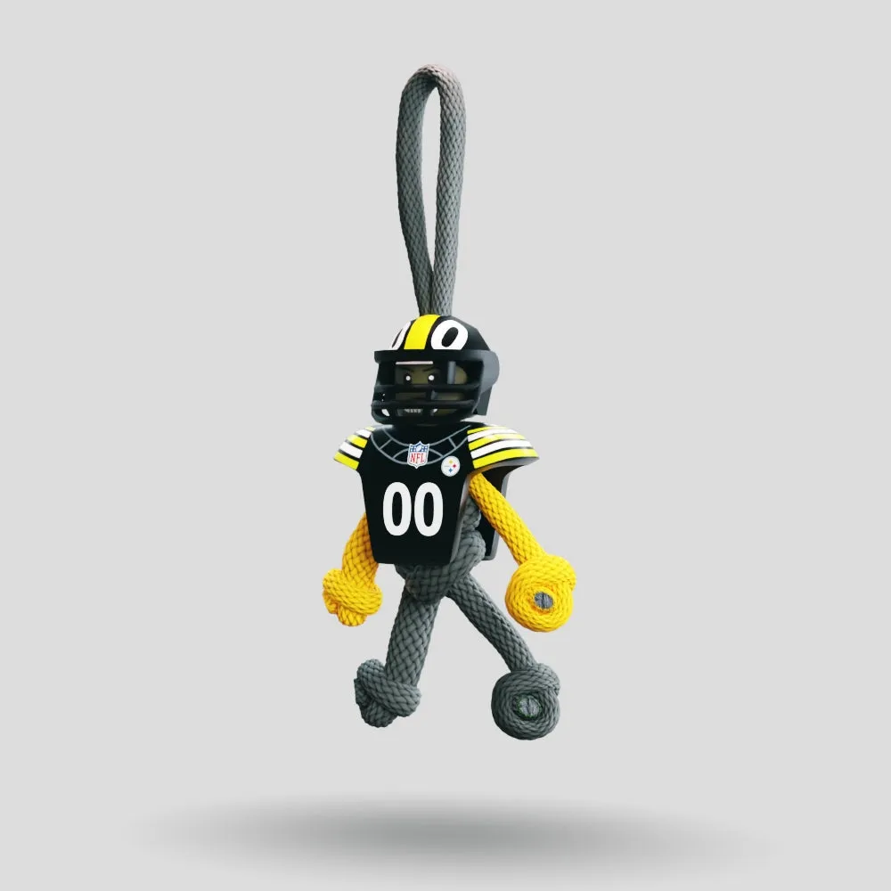Pittsburgh Steelers Paracord Buddy Keychain