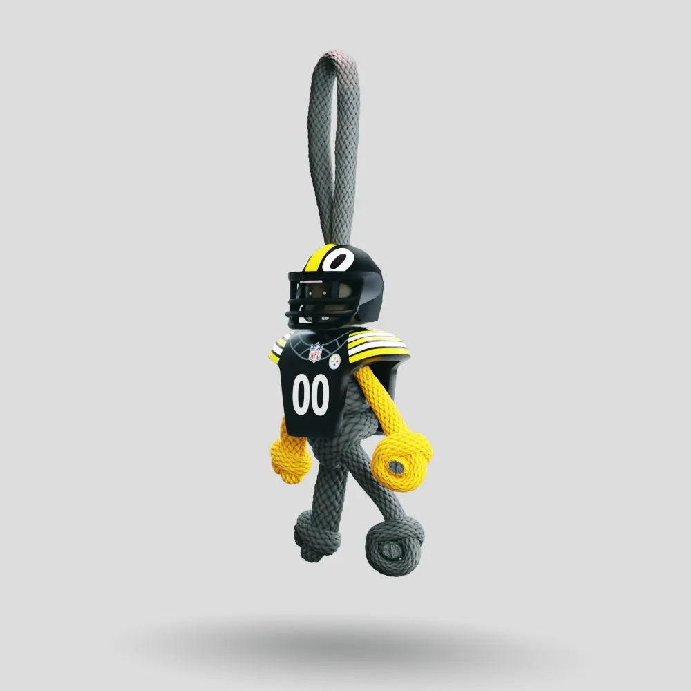 Pittsburgh Steelers Paracord Buddy Keychain