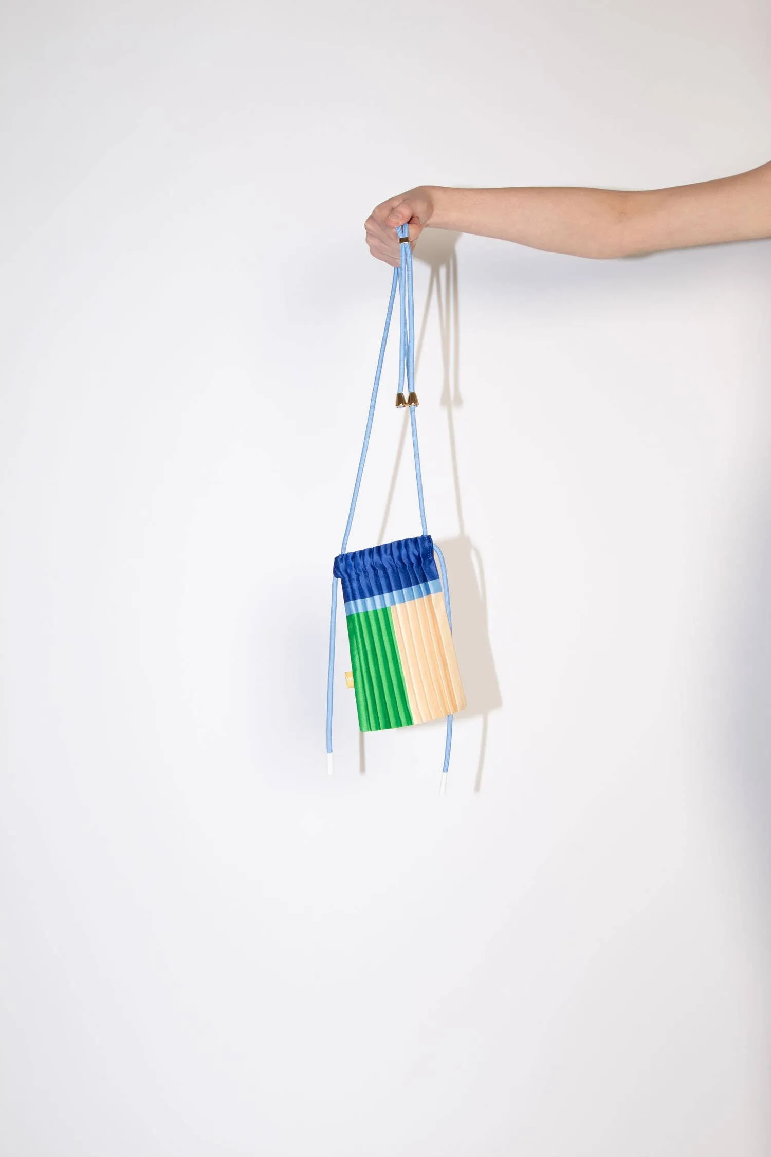 PLEATED MINI BAG JADE