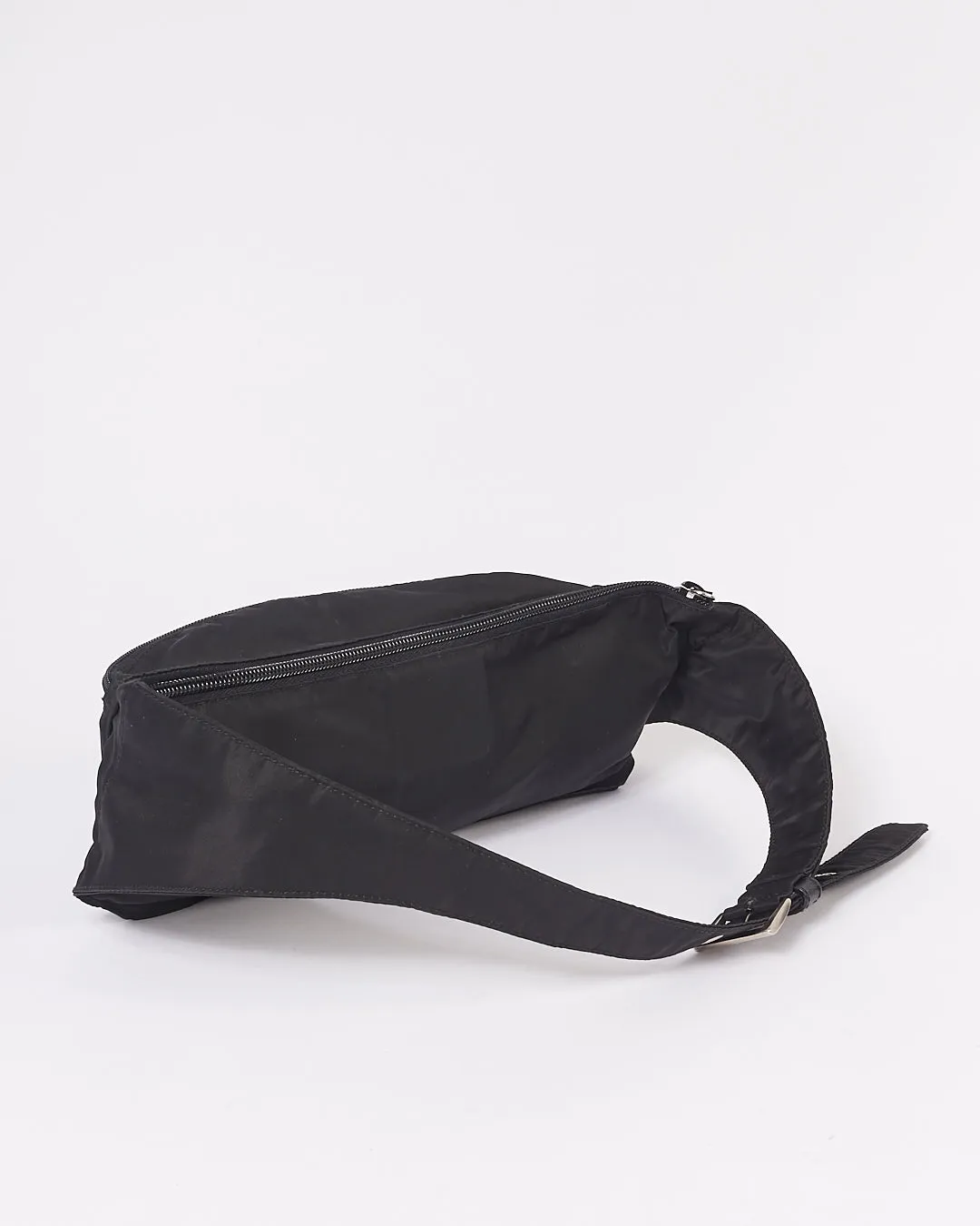 Prada Black Nylon Tessuto Belt Bag