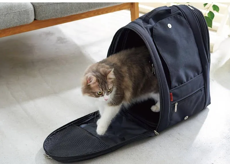 Prefer Pets Travel Gear - Adventure Backpack - Black