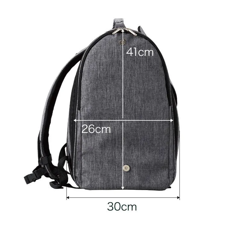 Prefer Pets Travel Gear - Adventure Backpack - Black