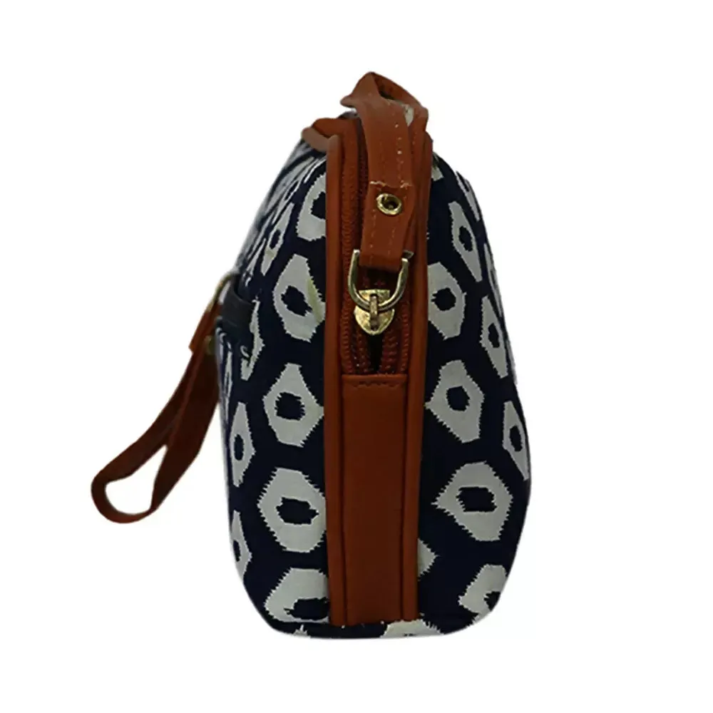 Printed Cotton Pouch For Women.