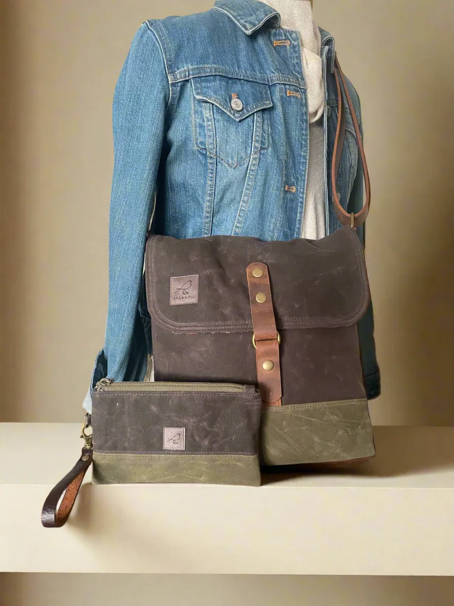 Pukka Messenger Crossbody Bag