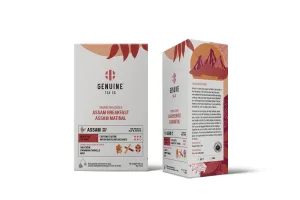 Pyramid Tea Bags - Organic Assam Breakfast - English Breakfast Black Tea - Genuine Tea Company - Toronto - Canada