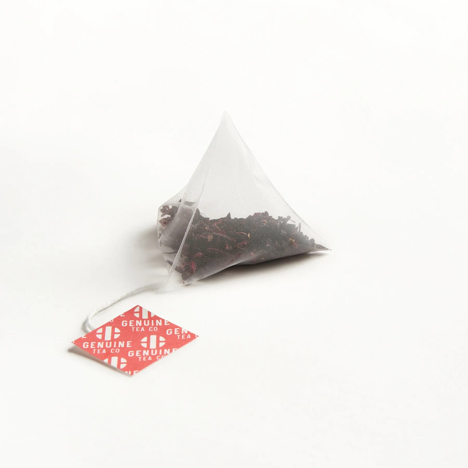 Pyramid Tea Bags - Organic Elderberry Hibiscus Herbal Tea - Genuine Tea Company - Toronto - Canada