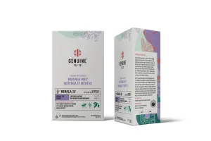 Pyramid Tea Bags - Organic Moringa Mint Herbal Tea  - Genuine Tea Company - Toronto - Canada