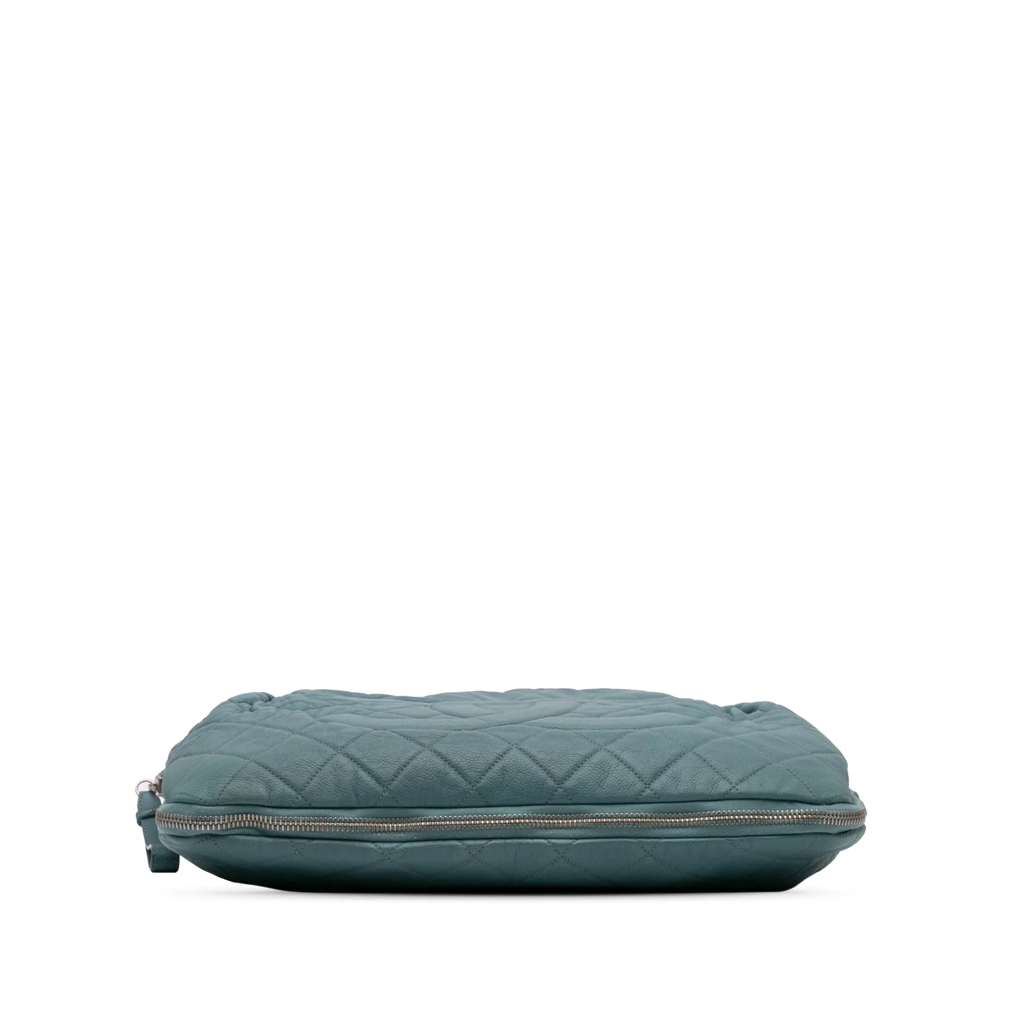 Quilted Caviar Expandable Zip Tote