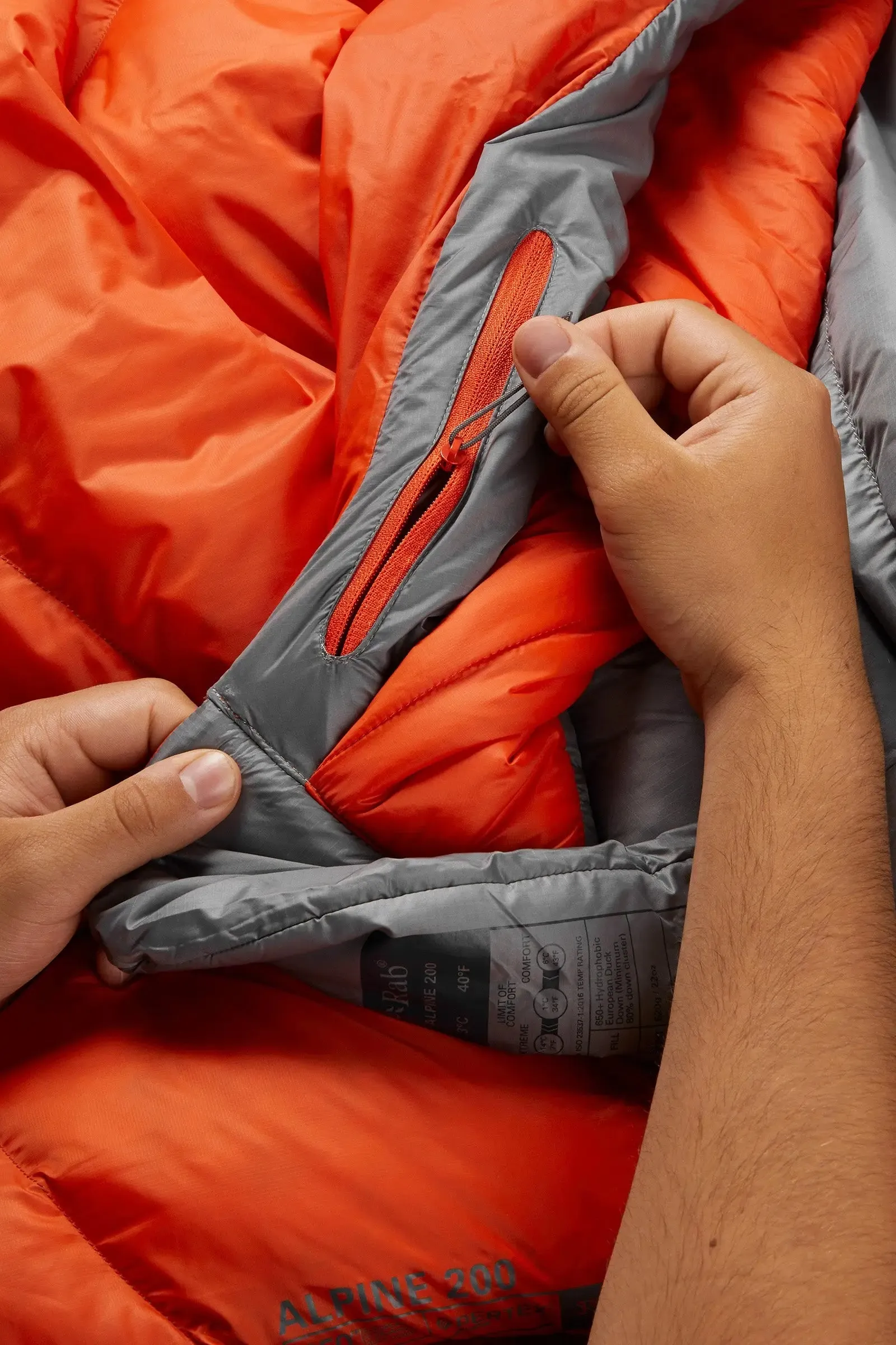 Rab Alpine 200 Down Sleeping Bag (3c)