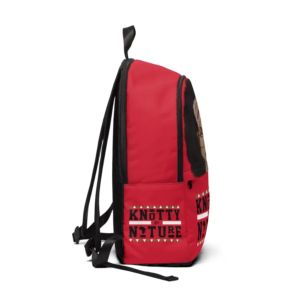 Red Knotty By Nature Backpack