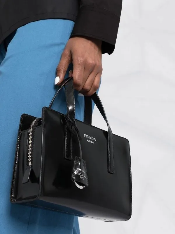 Reedition 1995 Brushed Leather Mini Tote
  Bag