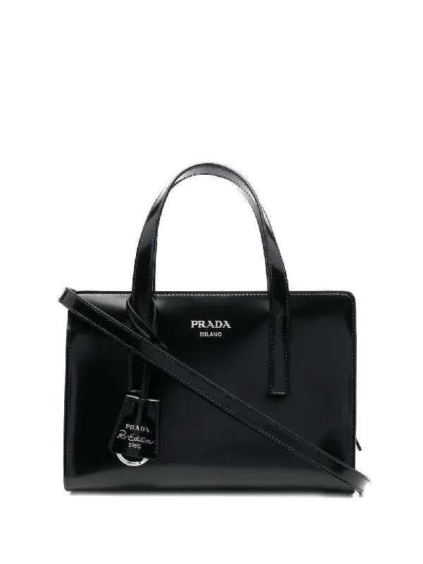 Reedition 1995 Brushed Leather Mini Tote
  Bag