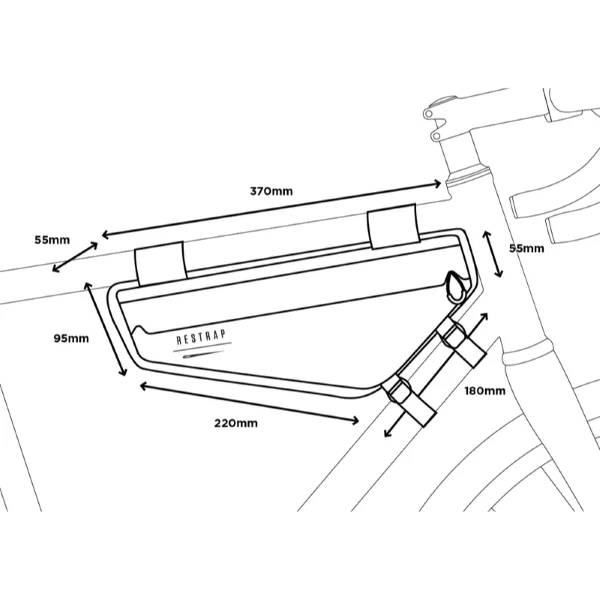 Restrap Race Frame Bag