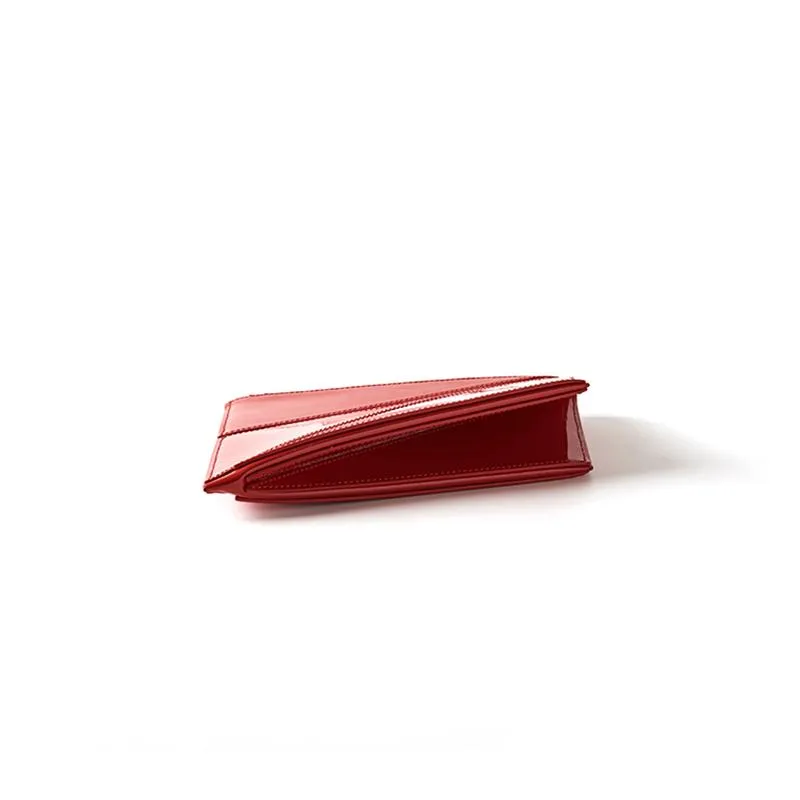 Rock Mini Foldable Crossbody Bag - Red