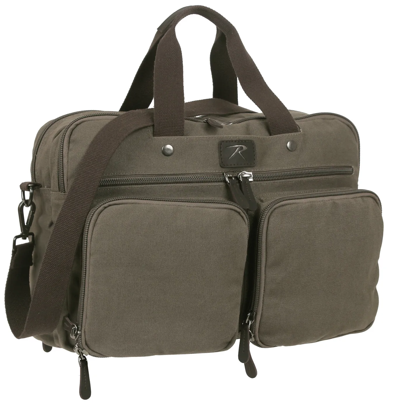 Rothco Canvas Briefcase Backpack