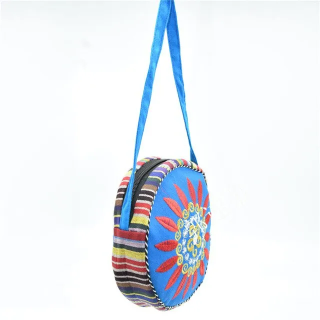 Round Shoulder Messenger Bag
