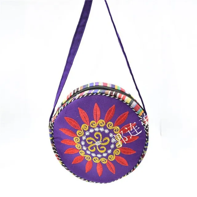 Round Shoulder Messenger Bag