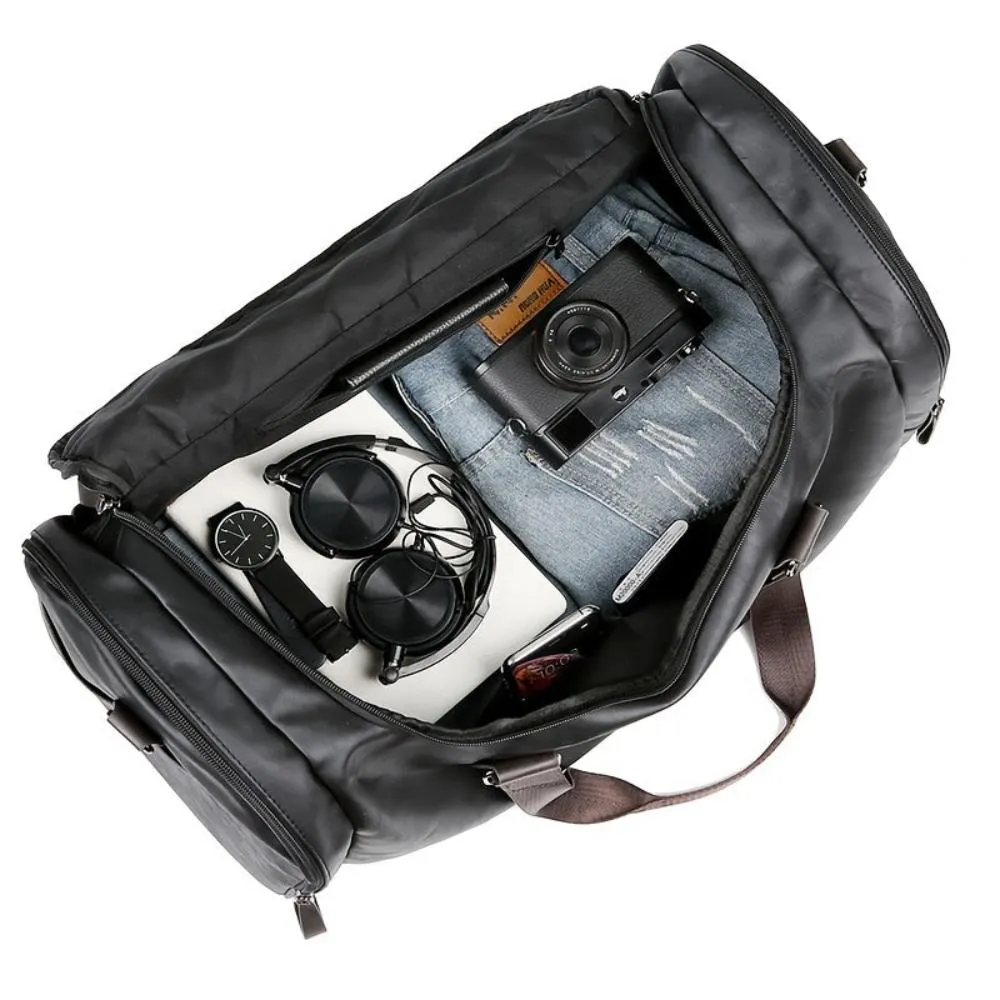 Rovano Leather Travel Duffel – A Refined Essential for the Modern Explorer