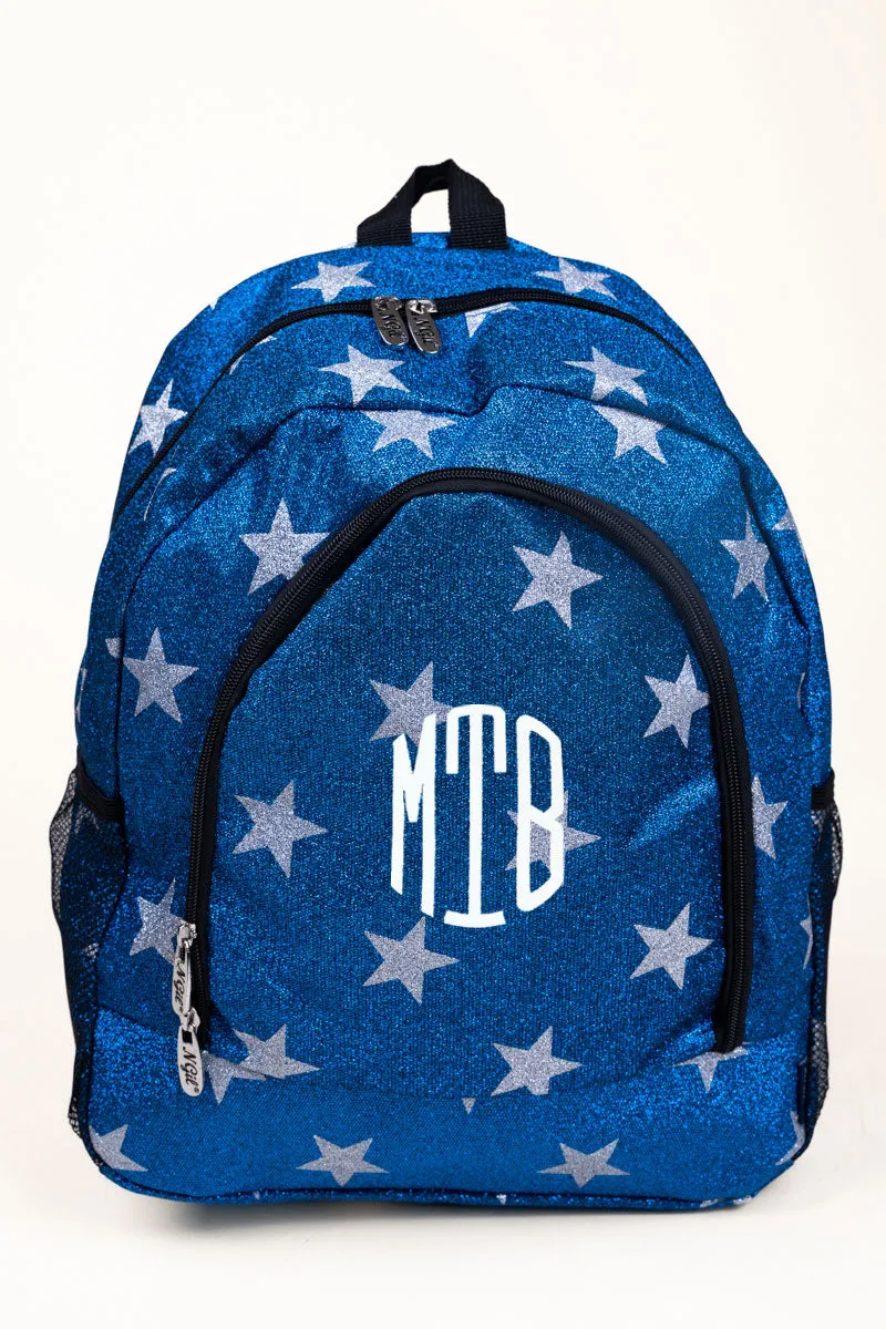Royal Starry Glitz & Glam Large Backpack