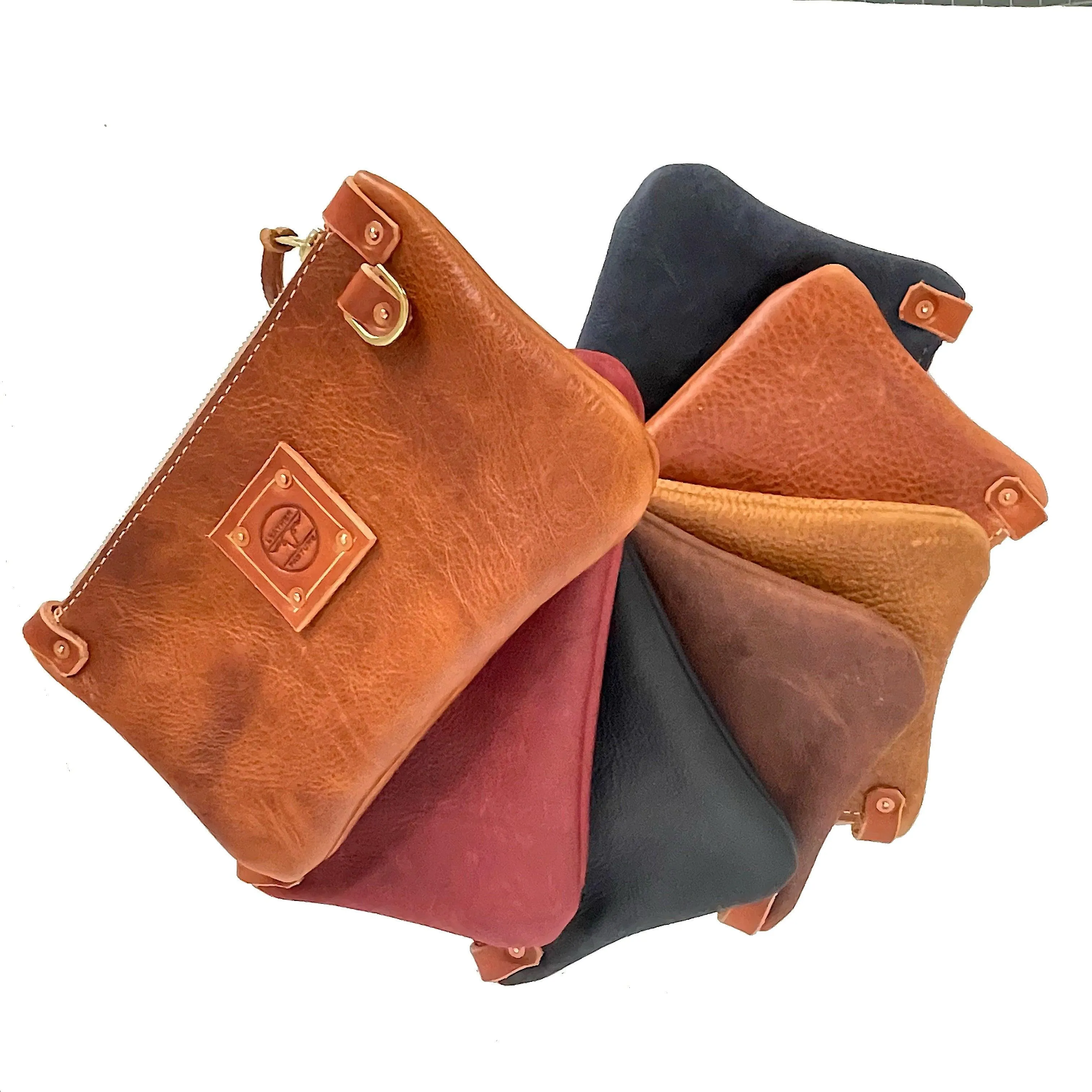 RTS- Micro Messenger Bag in Umber