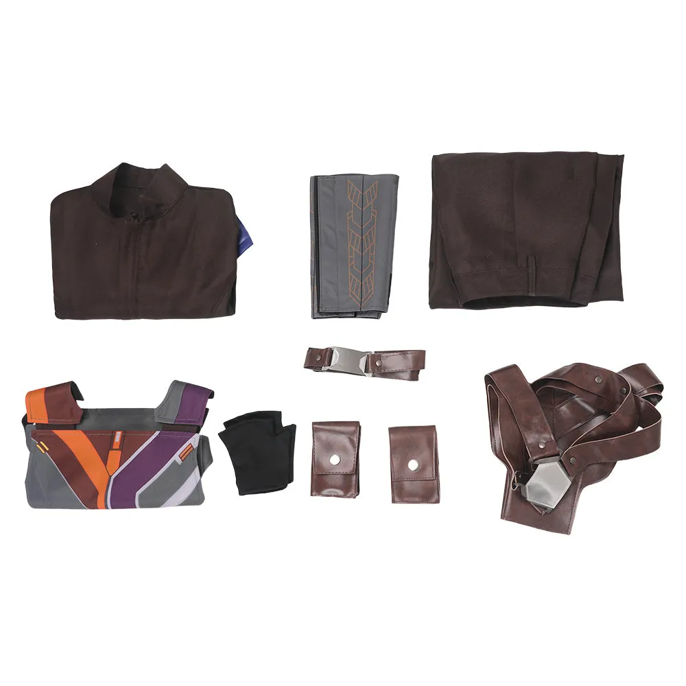 Sabine Wren Brown Breastplate Set Cosplay Costume Outfits Halloween Carnival Suit