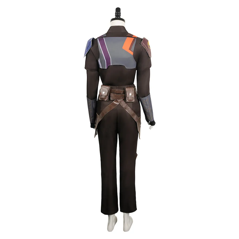 Sabine Wren Brown Breastplate Set Cosplay Costume Outfits Halloween Carnival Suit