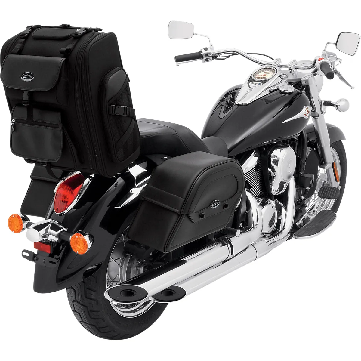 SADDLEMEN S2200E Expandable Sissy Bar Bag