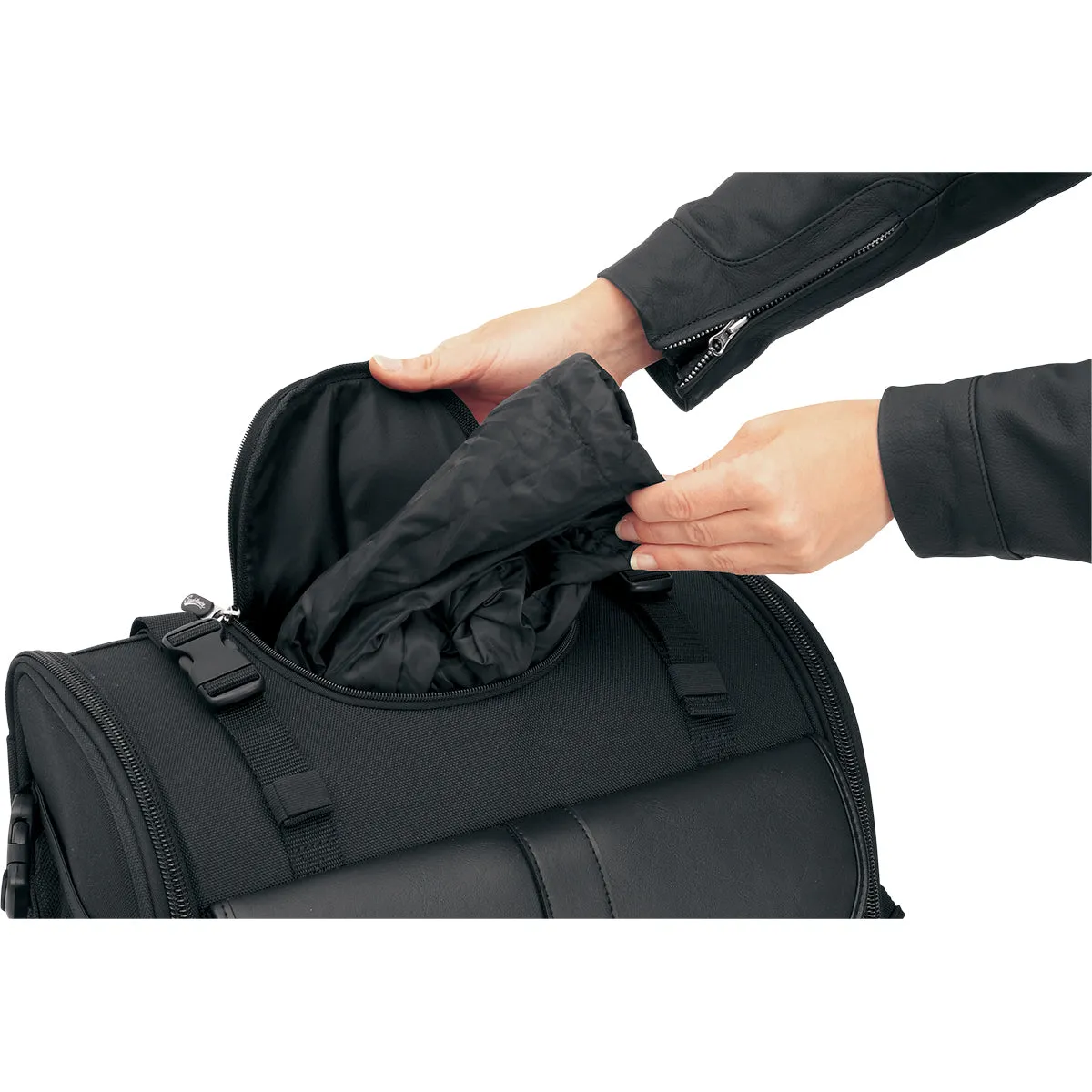 SADDLEMEN S2200E Expandable Sissy Bar Bag