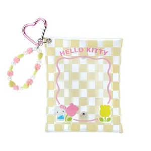 Sanrio Clear Snap Mini Pouch (Pastel Check Series)