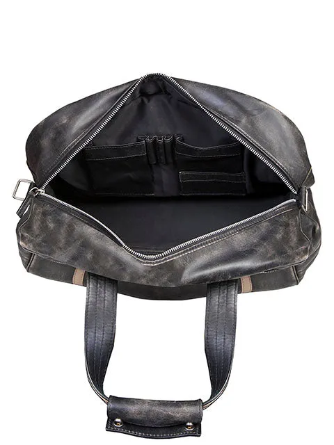 Scully Men's Sanded Leather Duffel Bag