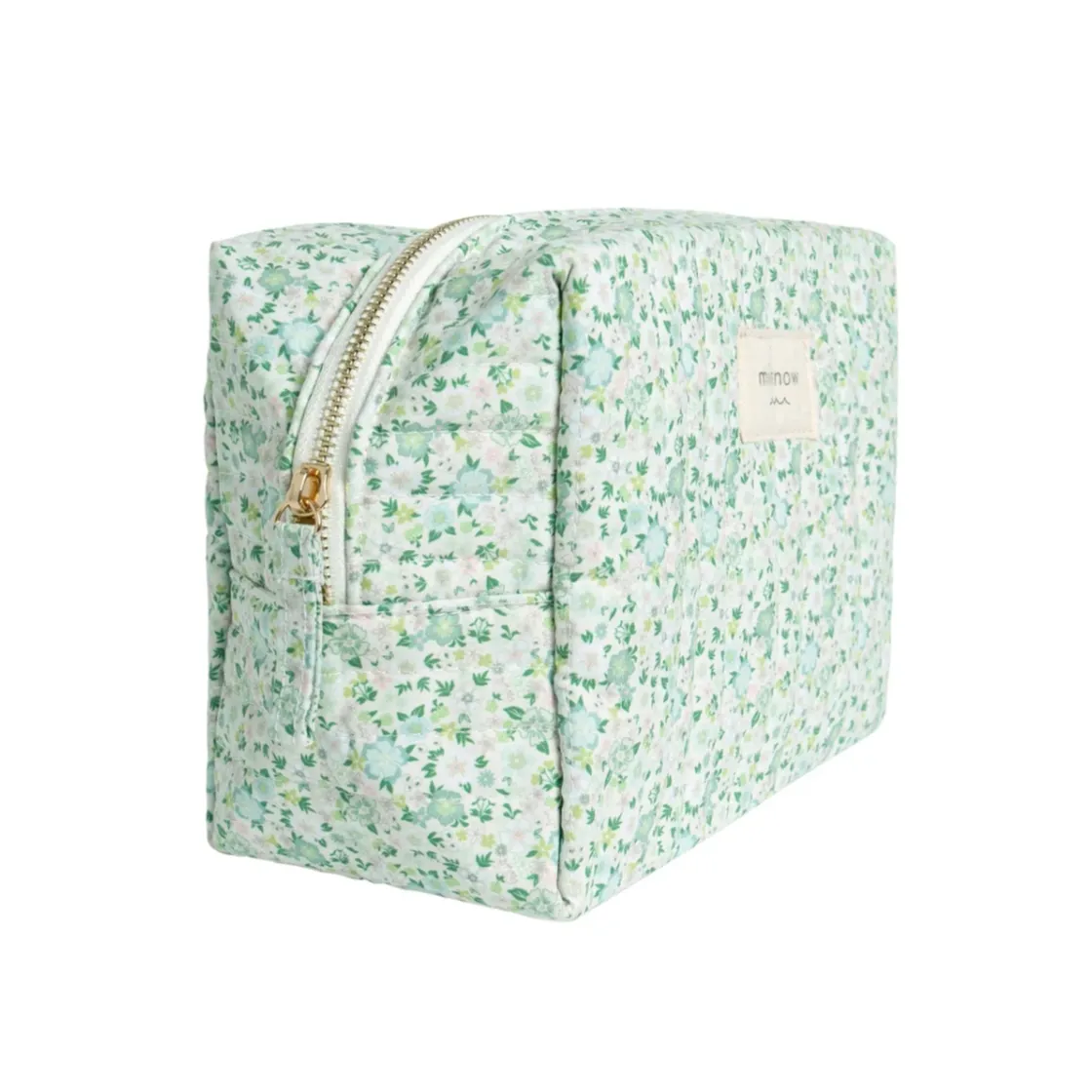 Sea Marsh Floral Travel Pouch