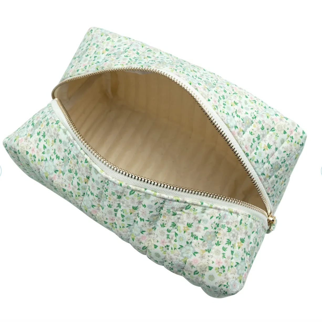 Sea Marsh Floral Travel Pouch