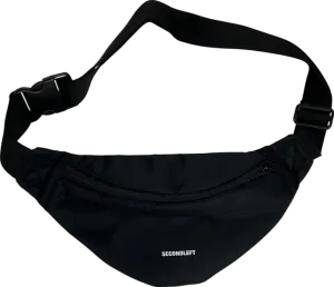 second left Black Side Bag One Size