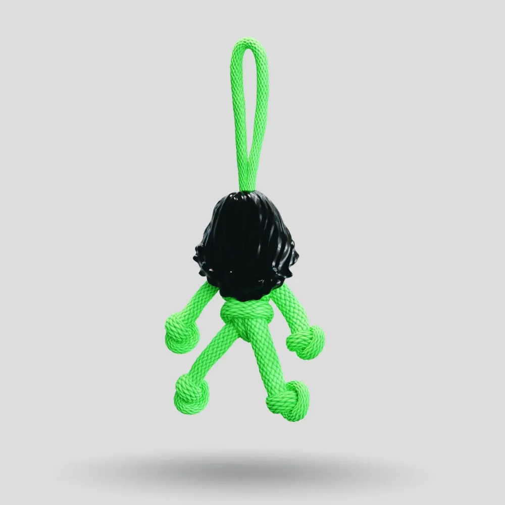 She Hulk Paracord Buddy Keychain
